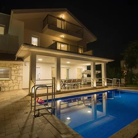 Crescent Twins- Blue